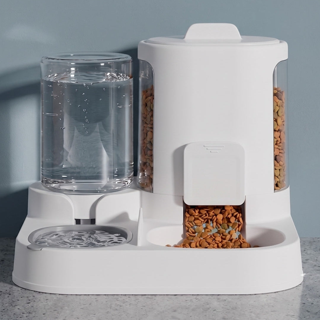 Dispensador Automático de Agua y comida